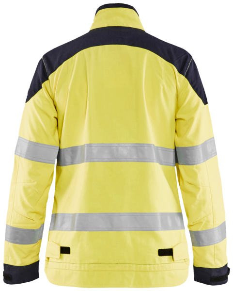 Kuoritakki Blåkläder naisten 496915123389 keltainen/sininen