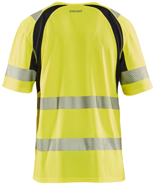 Huomio t-paita Blåkläder 339710133399 UV-suojattu keltainen/musta