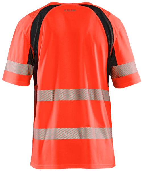 Huomio t-paita Blåkläder 339710135599 UV-suojattu punainen/musta