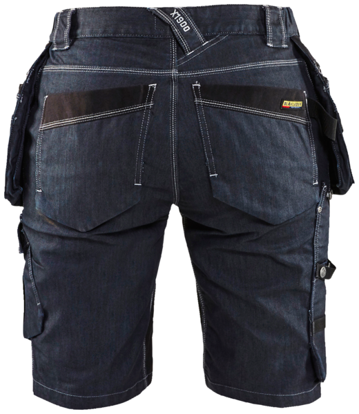 Naisten shortsit Blåkläder 799211418999 sininen/musta