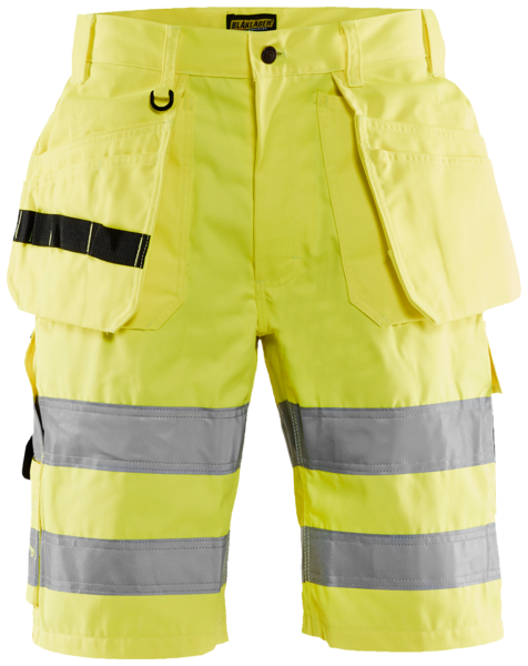 Riipputaskushortsit Blåkläder 153518113300 huomio keltainen