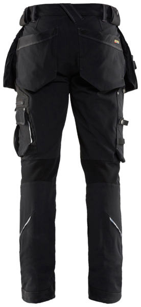 Housut Blåkläder 199816449900 musta