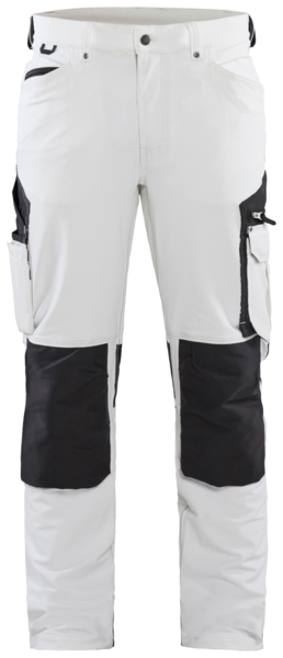 Maalarinhousut Blåkläder 108916451098 valkoinen/harmaa