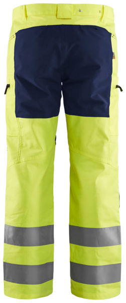 Housut Blåkläder 158518113389 keltainen/sininen