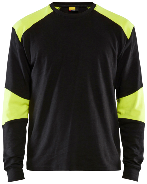 Palosuojattu t-paita Blåkläder 345717618933 sininen/keltainen