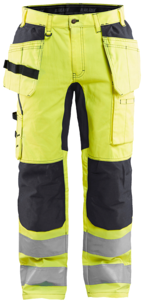 Riipputaskuhousut Blåkläder 155218113396 keltainen/harmaa