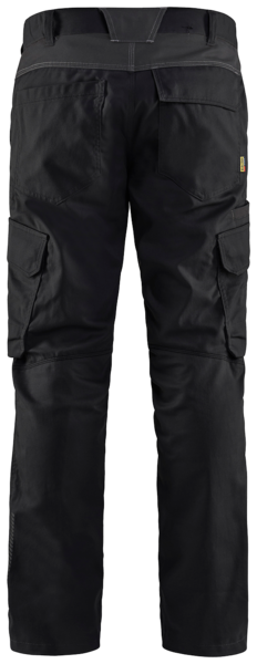 Housut Blåkläder 144418329998 musta/harmaa