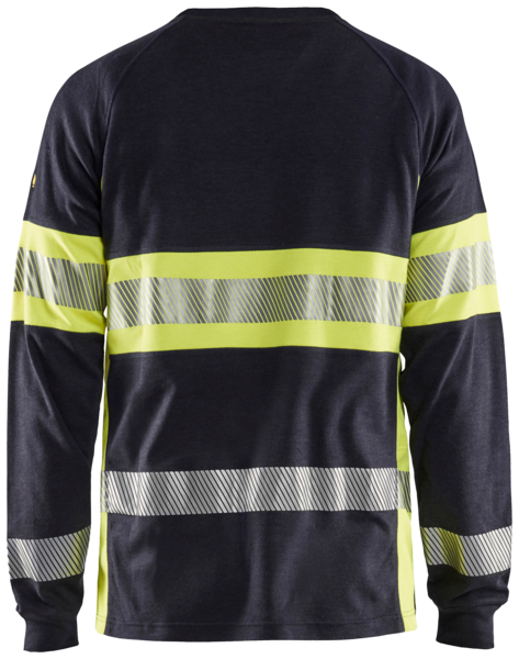 Palosuojattu t-paita Blåkläder 348417618933 sininen/keltainen