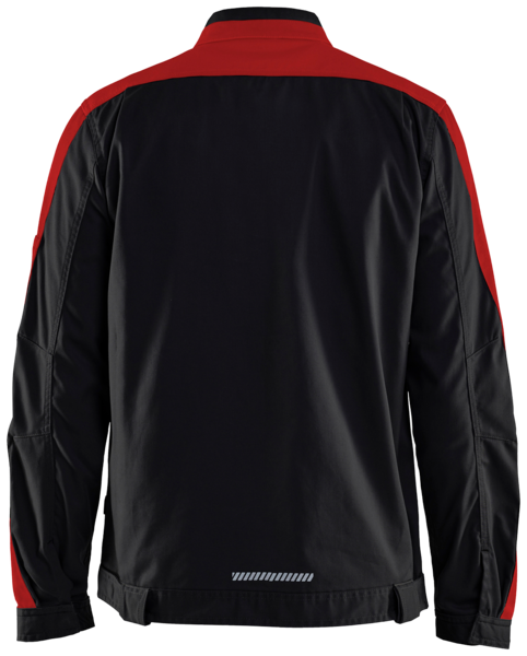 Takki Blåkläder 444418329956 musta/punainen