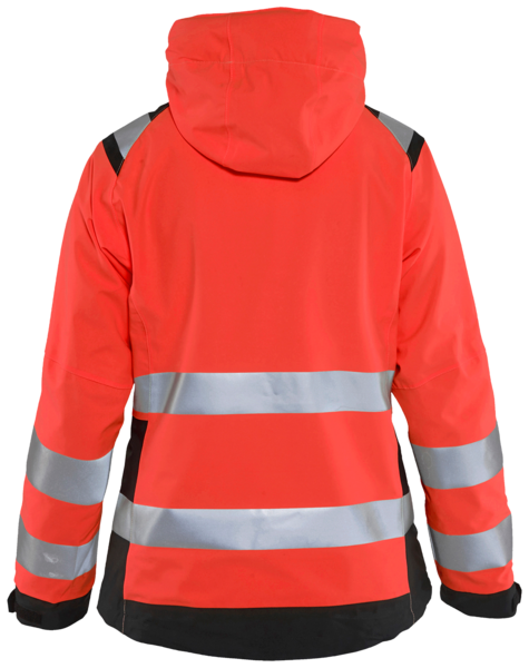 Kuoritakki Blåkläder naisten 490419875599 punainen/musta