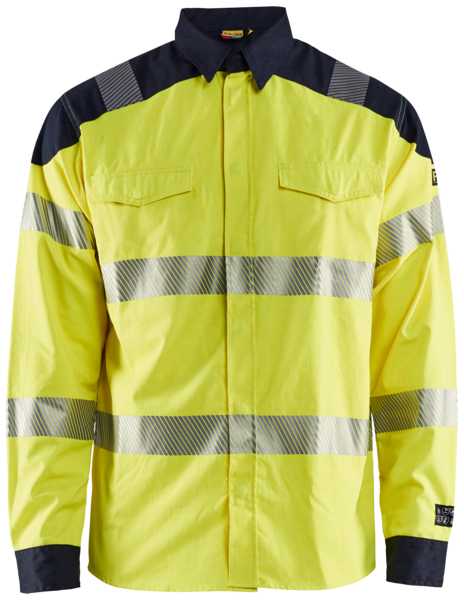 Paita Blåkläder 323915173389 keltainen/sininen