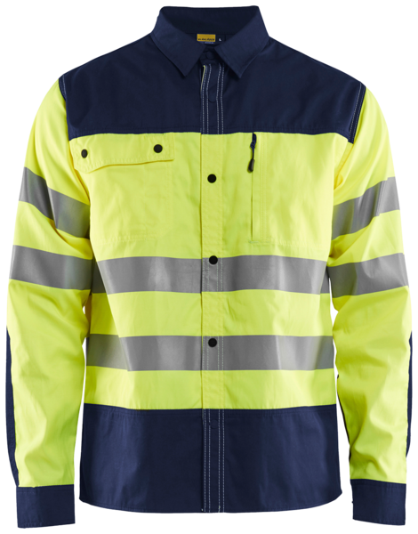 Paita Blåkläder 325518173389 keltainen/sininen