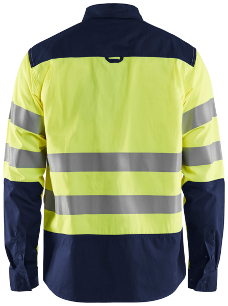 Paita Blåkläder 325518173389 keltainen/sininen