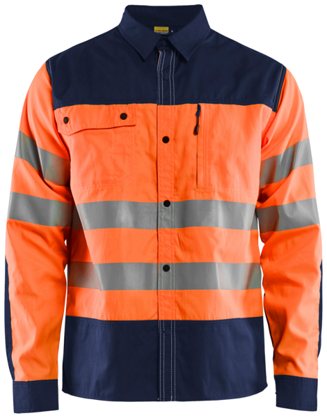 Paita Blåkläder 325518175389 oranssi/sininen