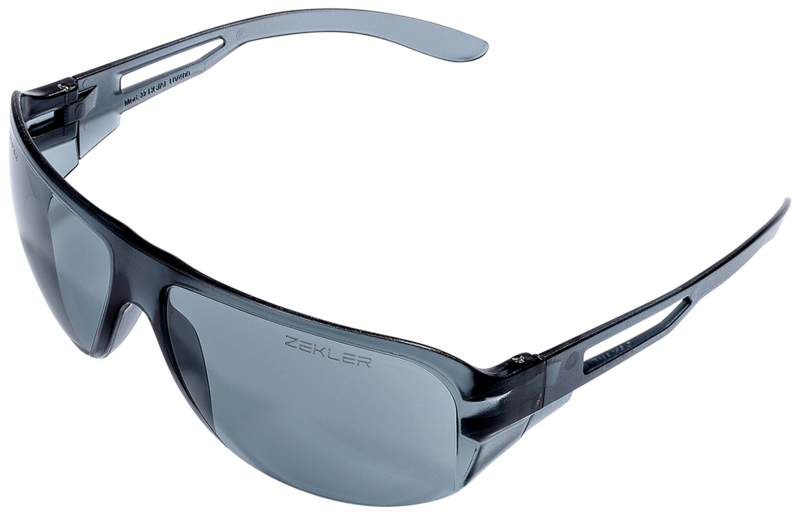 SKYDDSGLASÖGON 37 ZEKLER GRÅ LINS HC/AF