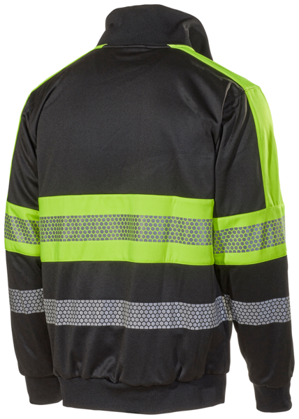 SWEATSHIRT 6112P LBRADOR SVART/GUL S