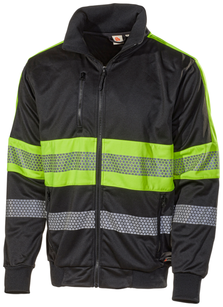 SWEATSHIRT 6112P LBRADOR SVART/GUL S