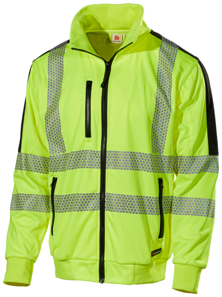 SWEATSHIRT 6122P LBRADOR SVART/GUL S