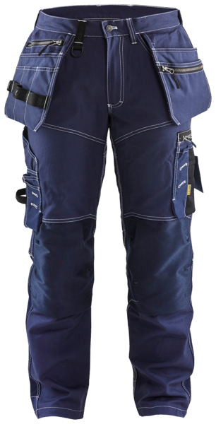 Riipputaskuhousut Blåkläder Stretch mariininsininen 179013708800