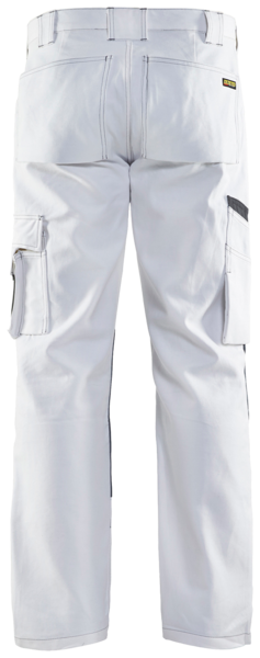 Maalarinhousut Blåkläder valkoinen/tummanharmaa 109112101098