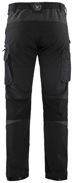 Housut Blåkläder 142216459998 musta/harmaa