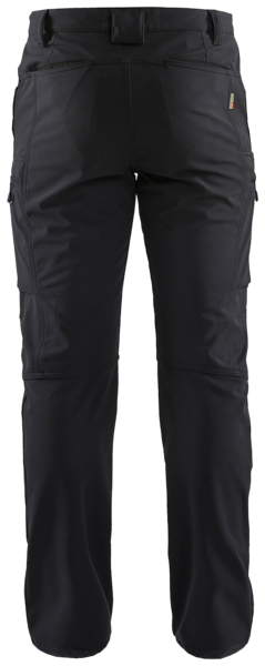 Softshell-talvihousut Blåkläder Stretch musta 147725139900