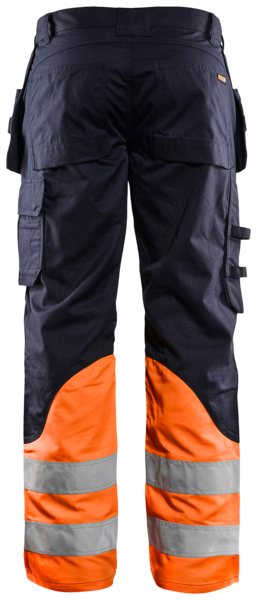 Riipputaskuhousut Blåkläder 148915138953 sininen/oranssi