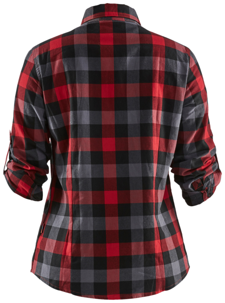 Flanellipaita Blåkläder 320911525699 punainen/musta