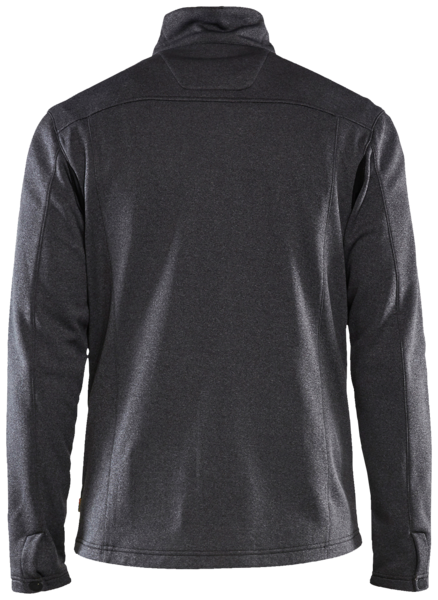 Paitapusero Blåkläder pikee fleece musta 323225339991