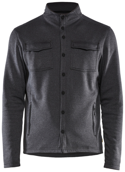 Paitapusero Blåkläder pikee fleece musta 323225339991