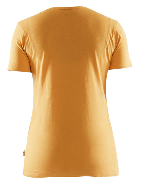 T-paita Blåkläder naisten 3D sinapinkeltainen 343110423709