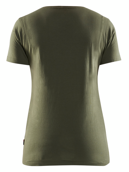 T-paita Blåkläder naisten 3D sammaleenvihreä 343110424109