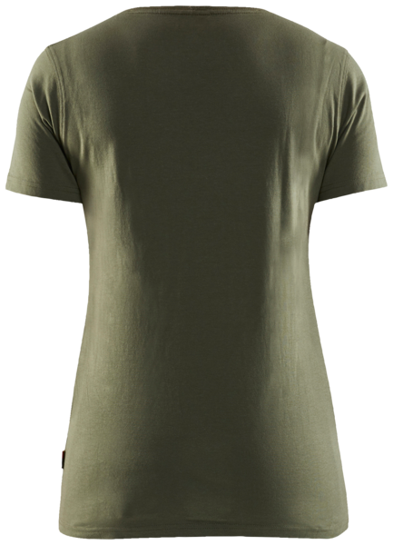 T-paita Blåkläder naisten 3D sammaleenvihreä 343110424109