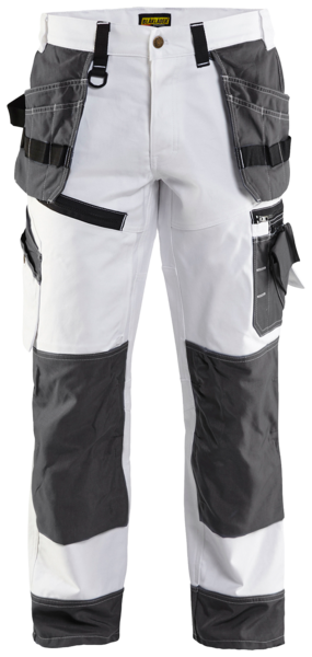 Maalarinhousut Blåkläder X1500 valkoinen/tummanharmaa 151012101098