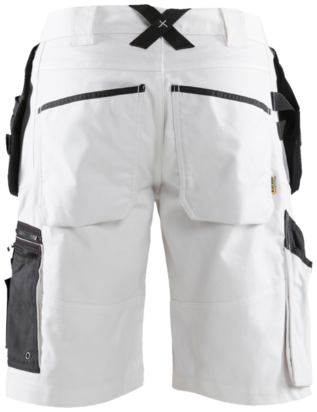 Maalarinshortsit Blåkläder X1500 valkoinen/tummanharmaa 151212101098