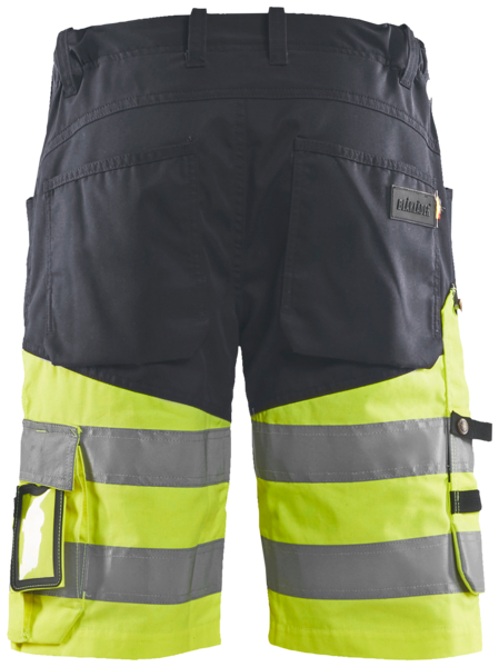 Shortsit Blåkläder Stretch grafiitinharmaa/huomiokeltainen 154118119633