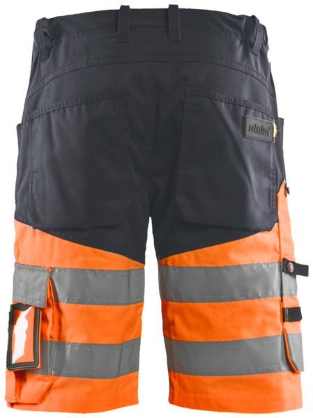 Shortsit Blåkläder Stretch grafiitinharmaa/huomio-oranssi 154118119653