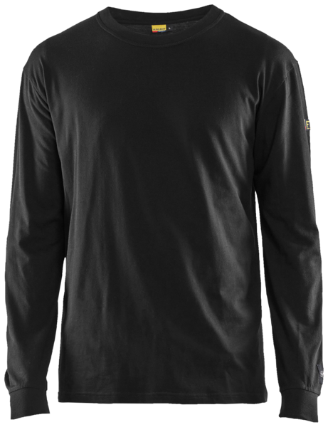 Palosuojattu t-paita Blåkläder 348317379900 musta