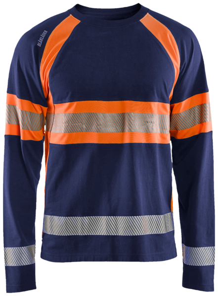 T-paita Blåkläder 351010308853 sininen/oranssi