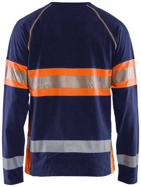T-paita Blåkläder 351010308853 sininen/oranssi