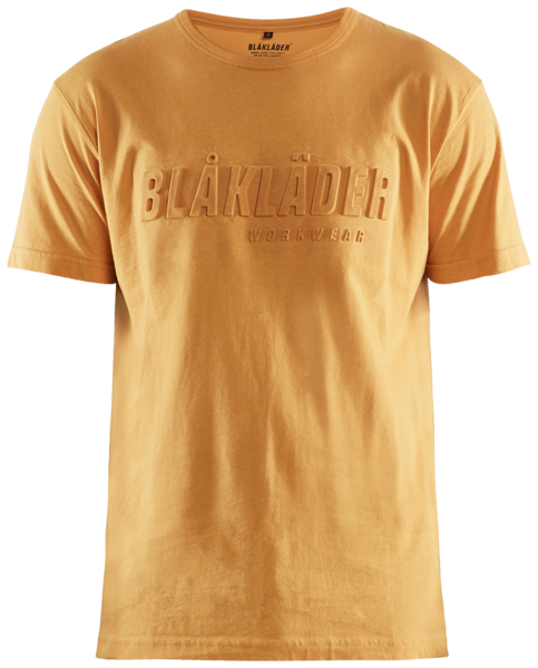 T-SHIRT BLÅKLÄDER 3D 3531 1042 SENAPSGUL M