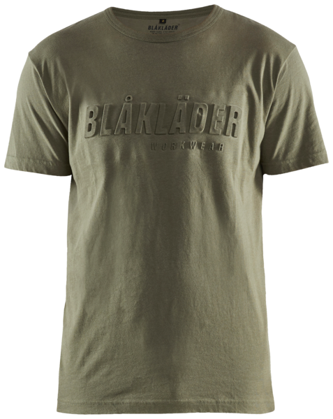 T-SHIRT BLÅKLÄDER 3D 3531 1042 HÖSTGRÖN L