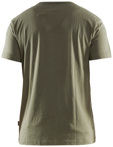T-SHIRT BLÅKLÄDER 3D 3531 1042 HÖSTGRÖN L