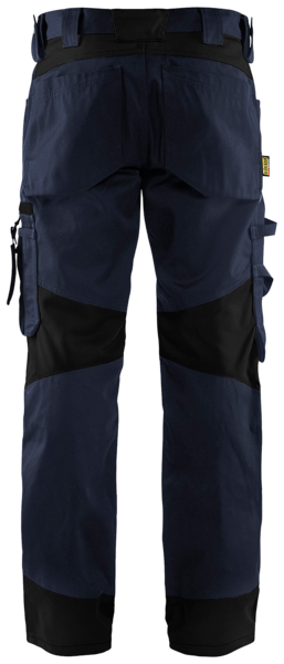 Housut Blåkläder 155618608699 tumma mariininsininen/musta