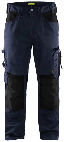 Housut Blåkläder 155618608699 tumma mariininsininen/musta