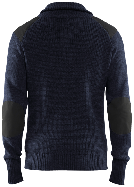 Villapaita Blåkläder tumma mariininsininen/keltainen 463010718635