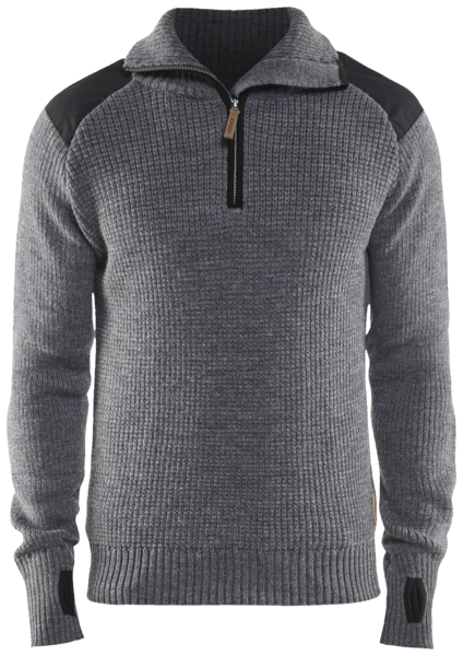 Villapaita Blåkläder harmaa/tummanharmaa 463010719098