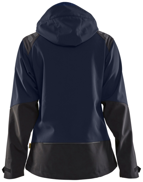 Softshell-takki Blåkläder naisten tumma mariininsininen-musta 471925138699