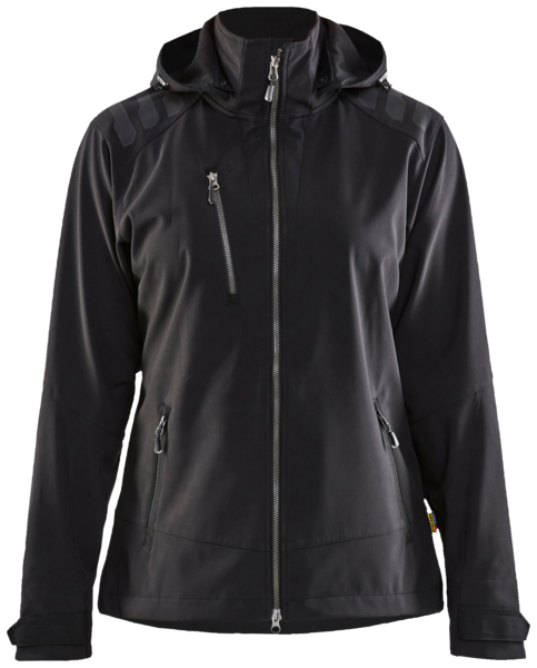 SOFTSHELLJACKA BLÅKLÄDER DAM 4719 L SVART