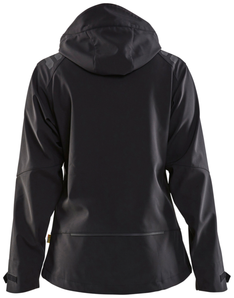 Softshell-takki Blåkläder naisten musta-huomiokeltainen 471925139933